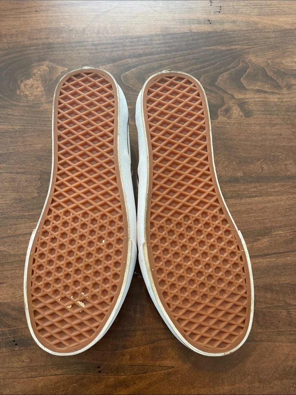 Vans Checkered Slip-On Sneakers - Black & White (excellent condition) - Picture 4 of 5